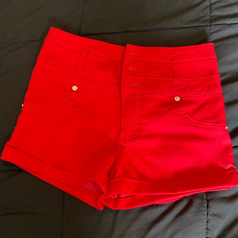 High waisted shorts